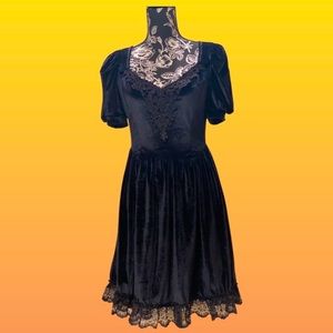 Gothic Mini Summer Dress Size M